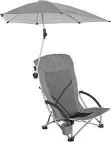 img 4 attached to 🌞 Stay Protected Under the Sport-Brella Beach Chair with UPF 50+ Adjustable Umbrella