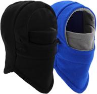 🧣 yqxcc winter balaclava - adjustable & windproof boys' accessories for enhanced performance logo