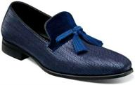 👞 stacy sonata tassel loafer medium men's shoes: classic style and timeless elegance logo