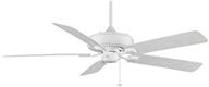 🌀 fanimation edgewood deluxe wet ceiling fan - 60 inch - white finish with pull-chain - model tf971wh логотип