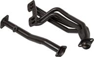 enhance performance with pace setter 70-1183 black exhaust header logo