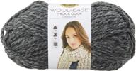 🧶 лев 640-503 wool-ease толстая и быстрая пряжа - 97 метров, гранит: уютная вязальная необходимость логотип