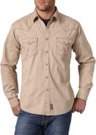 👕 men's wrangler retro pocket sleeve shirt - clothing for shirts logo