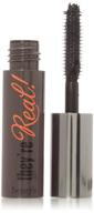 💁 they're real mascara, jet black: deluxe travel size for perfect lashes, 0.1oz/3.0g logo