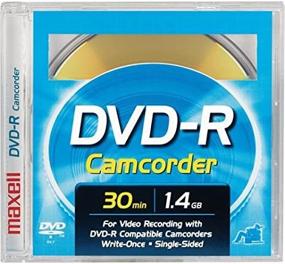 img 1 attached to 📀 Maxell DVD-R CAM/Sony 3¿ DVD-R Removable Disc in Jewel Box for Sony DVD Camcorders: High-Quality Solution for Optimal Recording