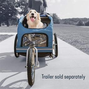 img 3 attached to 🐶 Enhance Your Pet's Cycling Experience with the PetSafe Happy Ride HoundAbout Bike Stroller Conversion Kit