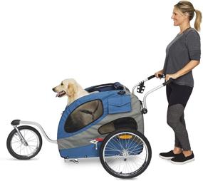 img 1 attached to 🐶 Enhance Your Pet's Cycling Experience with the PetSafe Happy Ride HoundAbout Bike Stroller Conversion Kit