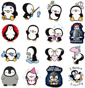 img 3 attached to Waterproof Mr. Popper's Penguin Stickers - Set of 50 for Laptops, Motorcycles, Skateboards, and More - Decorate Luggage, Bike, or create Graffiti Patches