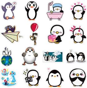 img 2 attached to Waterproof Mr. Popper's Penguin Stickers - Set of 50 for Laptops, Motorcycles, Skateboards, and More - Decorate Luggage, Bike, or create Graffiti Patches