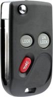 keylessoption keyless entry remote car flip ignition key fob replacement (15042968) - superior keyless access for tahoe, sierra, and yukon! logo