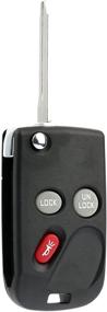 img 2 attached to KeylessOption Keyless Entry Remote Car Flip Ignition Key Fob Replacement (15042968) - Superior Keyless Access for Tahoe, Sierra, and Yukon!