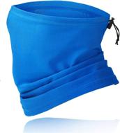 🧣 multifunctional mobur neck gaiter bandana: adjustable tie straps for dust protection, face mask, scarf & headband logo