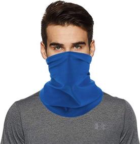 img 3 attached to 🧣 Multifunctional MOBUR Neck Gaiter Bandana: Adjustable Tie Straps for Dust Protection, Face Mask, Scarf & Headband