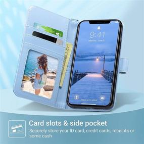 img 3 attached to ULAK IPhone XR Wallet Case Cell Phones & Accessories