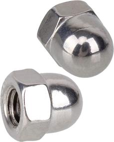 img 2 attached to 🔩 RDEXP 304 Stainless Steel Acorn Dome Cap Head Hex Nuts - Pack of 10 (M6) - Durable & Reliable Fasteners for Various Applications