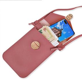 img 3 attached to Crossbody Lightweight Shoulder Handbags Cellphones Cell Phones & Accessories for Cases, Holsters & Clips
