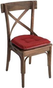 img 3 attached to Flame Omega Gripper Tufted Furniture Safe Non-Slip Dining Chair Cushion - Klear Vu 414307-289P (4 Pack)