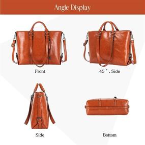 img 1 attached to TMFAN Women's Handbags & Wallets: Stylish Shoulder Satchel with Convenient Compartments