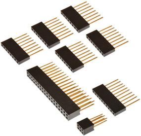 img 2 attached to 💡 Enhance Arduino MEGA 2560 with Shield Stacking Header Set - Pack of 2 Sets