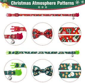 img 1 attached to HOMIMP Christmas Collar Breakaway Adjustable