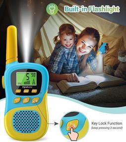 img 1 attached to 📞 Girls Walkie Talkies Channels Backlit Flashlight: Stay Connected and Illuminate Your Adventures!