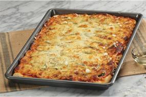 img 1 attached to 🍳 Non-Stick Cooking/Baking Sheet by Chicago Metallic - 14.75" x 9.75" Professional Size