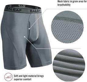 img 2 attached to BALEAF Inches Active Underwear Performance Men's Clothing in Active