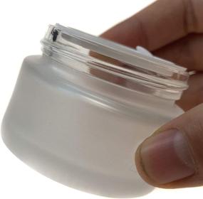 img 2 attached to 🧳 Practical Refillable Cosmetic Storage Container for Travel: Essential Travel Accessories