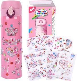 img 4 attached to 💎 Sparkle up Your Drinkware with YOFUN Create Bottle Rhinestone Stickers