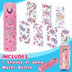 img 2 attached to 💎 Sparkle up Your Drinkware with YOFUN Create Bottle Rhinestone Stickers