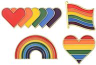 🎉 faithheart creative enamel brooch pin set - fun party cartoon badges for clothes, bags, and backpacks logo