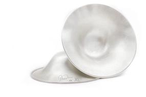 img 4 attached to Silvermom XL Silver Cups - Soothing and Healing Breast Shields for Nursing Mothers with Sore Nipples During Lactation - Happy Baby Feeding (X-Large), 2 Count (Pack of 1)