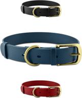 🐶 tuff pupper classic 'lifetime' heavy duty dog collar: strong, waterproof, and odor free - a life-long investment logo