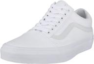 👟 vans unisex lace up trainer white white 5 men's shoes: classic style and comfort combined logo