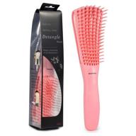 bestool detangling brush for black natural hair, detangler brush for afro 🔑 3/4abc texture, faster and easier detangle wet or dry hair with no pain (pink) logo