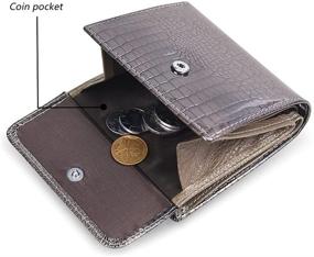 img 1 attached to Dicihaya Wallets Genuine Leather Holders Women's Handbags & Wallets for Wallets