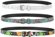 stylish fashion leather belts for girls, toddlers, and women - must-have accessories logo