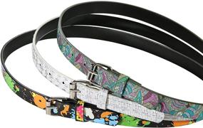 img 2 attached to Stylish Fashion Leather Belts for Girls, Toddlers, and Women - Must-have Accessories