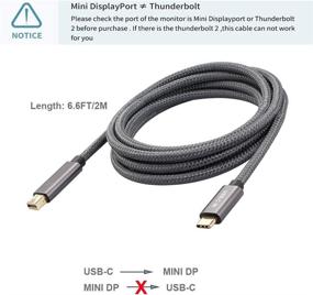 img 1 attached to 💻 Enhance Connectivity with DisplayPort Adapter for Thunderbolt-Compatible ChromeBooks - QCEs