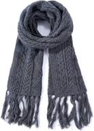 вязаные шарфы winter scarf weather логотип