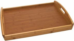 img 2 attached to 🍃 Bamboo Serving Tray by Lipper International 8864: Stylish and Sustainable Serving Solution