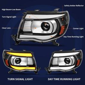 img 3 attached to AUTOSAVER88 Switchback Projector Headlights Compatible