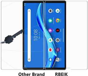 img 2 attached to Lenovo Tab Plus RBEIK Anti Fingerprint Tablet Accessories