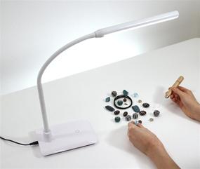 img 3 attached to 🔆 Daylight Company LLC UN1420 Daylight Uno LED Art & Craft Table Lamp-White: Illuminating Creativity at its Finest!