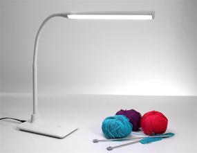 img 1 attached to 🔆 Daylight Company LLC UN1420 Daylight Uno LED Art & Craft Table Lamp-White: Illuminating Creativity at its Finest!