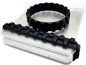 img 2 attached to High-Bond Replacement Tires for IRobot ROOMBA 500-900 Models - Anti-Slip, Easy Assembly, Excellent Adhesion