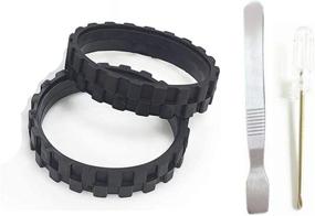 img 3 attached to High-Bond Replacement Tires for IRobot ROOMBA 500-900 Models - Anti-Slip, Easy Assembly, Excellent Adhesion