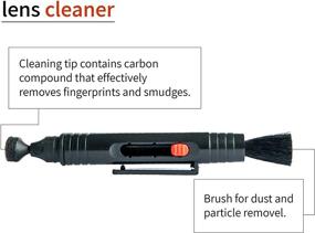 img 1 attached to 🧼 NST VR Lens Cleaning Pen: Ultimate Solution for Oculus Quest 2, HTC Vive, PS4 VR, Valve Index, AR/VR - Effective Dust and Fingerprint Cleaning Tool for Drone Cameras and Optical Lens