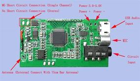 img 1 attached to 📻 HiLetgo Digital FM Transmitter Module: Stereo Frequency Modulation with LCD Display