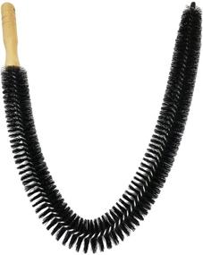 img 2 attached to 🧹 Dryer Vent Cleaning Kit - 30" Flexible Lint Brush for Dryer Cleaning, 24" Universal Vacuum Attachment for Dryer Vent with Compatibility for Vacuum Hoses 1.5" or Smaller